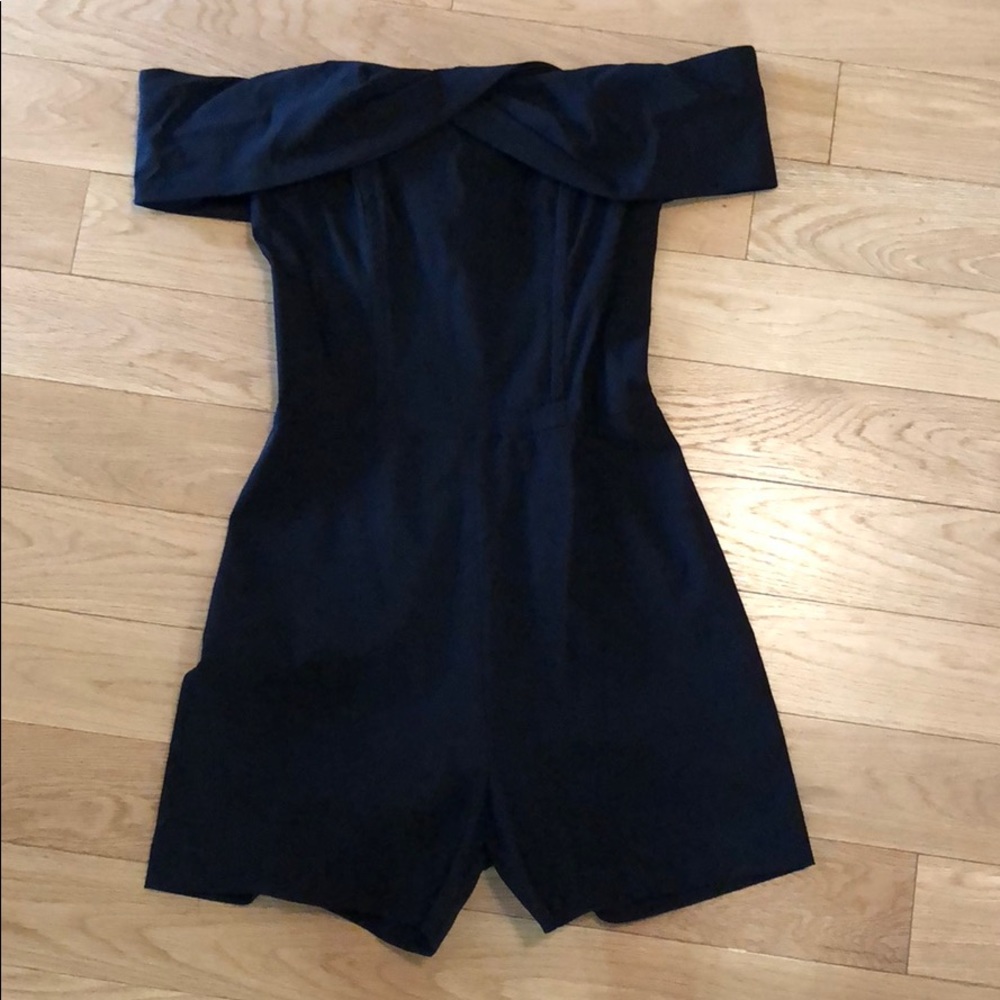 Off the shoulder romper- Miss Selfridge, US 2, NWT